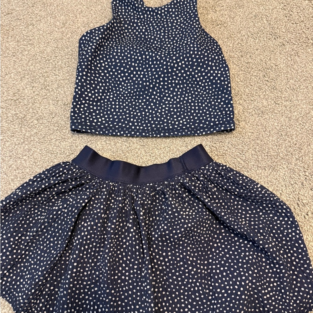 All in Motion Kids Matching Set - Navy and White